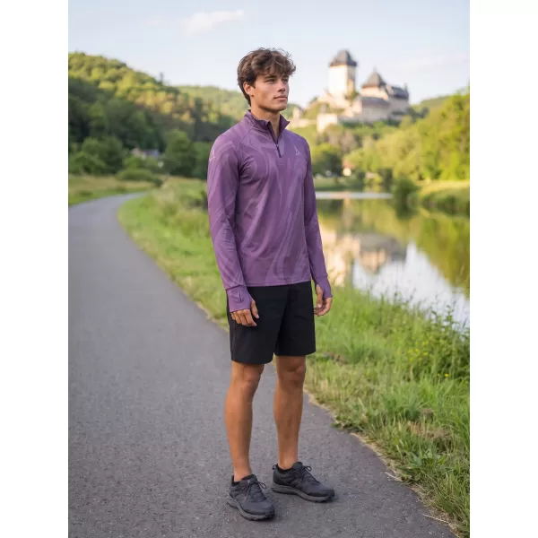  Muška sportska majica premium plus ALTISPORT VOJ/ALM072MI04 LJUBIČASTA 