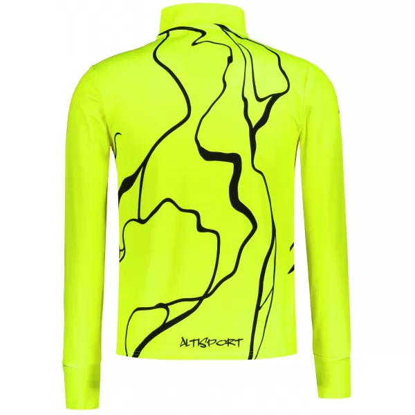  Muška sportska majica premium plus ALTISPORT VOJ/ALM073MI04 FLUO-ŽUTA 