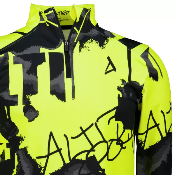  Muška sportska majica premium plus ALTISPORT VOJ/ALM076MI04 FLUO-ŽUTA 