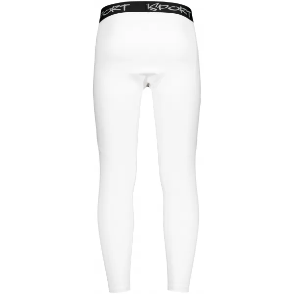  Muške duge premium sportske tajice ALTISPORT VOJ/ALM000LEG01 BIJELA 