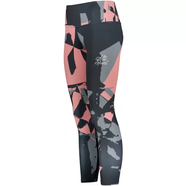  Ženske duge premium tajice ALTISPORT VOJ/ALW080LEG01 CRNO-LOSOS 