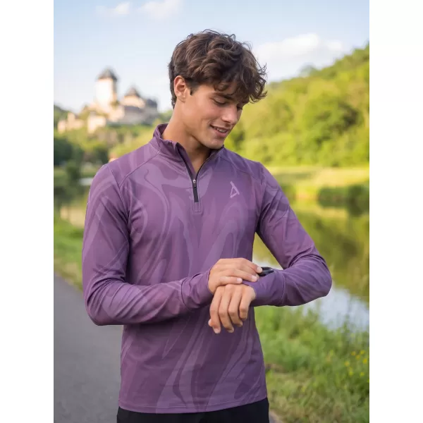  Muška sportska majica premium plus ALTISPORT VOJ/ALM072MI04 LJUBIČASTA 