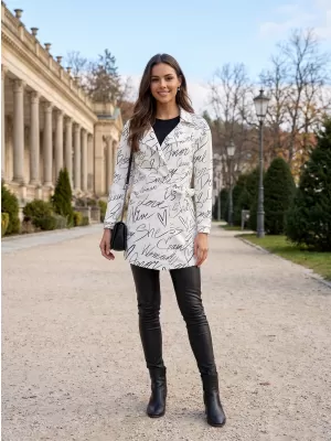 Ženska vrhunska trenirka ALTISPORT VOJ/ALW084MI05 BIJELA