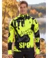 Muška sportska majica premium plus ALTISPORT VOJ/ALM076MI04 FLUO-ŽUTA