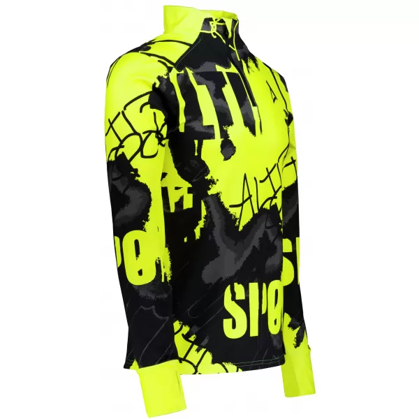  Muška sportska majica premium plus ALTISPORT VOJ/ALM076MI04 FLUO-ŽUTA 