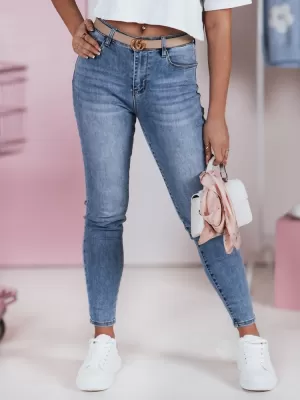 Ladijske hlače DSTREET SKINNTON UY2350 PLAVI