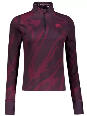 Ženska premium plus sportska majica ALTISPORT VOJ/ALW072MI04 VINO-CRVENO