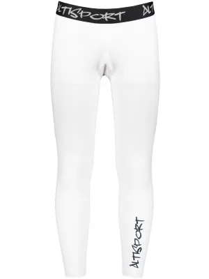 Muške duge premium sportske tajice ALTISPORT VOJ/ALM000LEG01 BIJELA