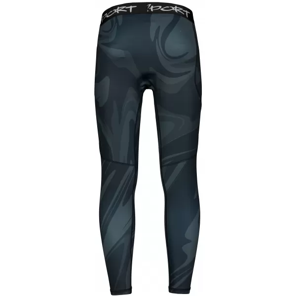  Muške duge premium sportske tajice ALTISPORT VOJ/ALM072LEG01 CRNA 