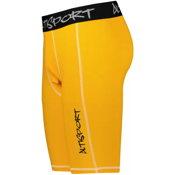  Muške sportske tajice iznad koljena premium ALTISPORT VOJ/ALM000LEG02 NARANČASTA 