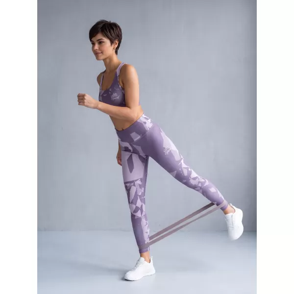  Ženske duge premium tajice ALTISPORT VOJ/ALW080LEG01 SIVOLJUBIČASTA 