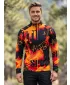 Muška sportska majica premium plus ALTISPORT VOJ/ALM076MI04 NARANČASTA/CRNA