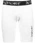 Muške sportske tajice iznad koljena premium ALTISPORT VOJ/ALM000LEG02 BIJELA
