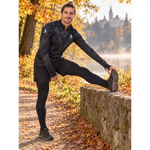 Muška sportska majica premium plus ALTISPORT VOJ/ALM072MI04 CRNA 