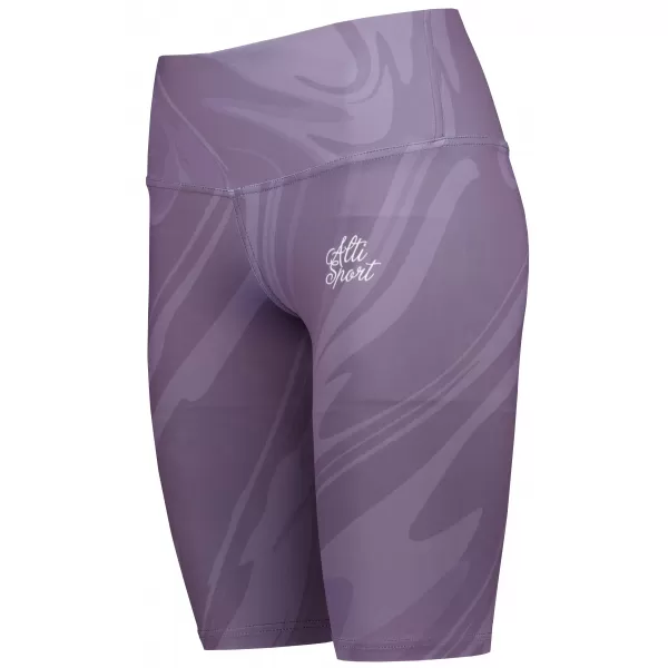  Ženske tajice iznad koljena premium ALTISPORT VOJ/ALW072LEG02 LJUBIČASTA 