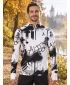 Muška sportska majica premium plus ALTISPORT VOJ/ALM076MI04 CRNO/BIJELO