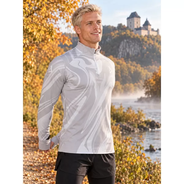  Muška sportska majica premium plus ALTISPORT VOJ/ALM072MI04 SIVA 