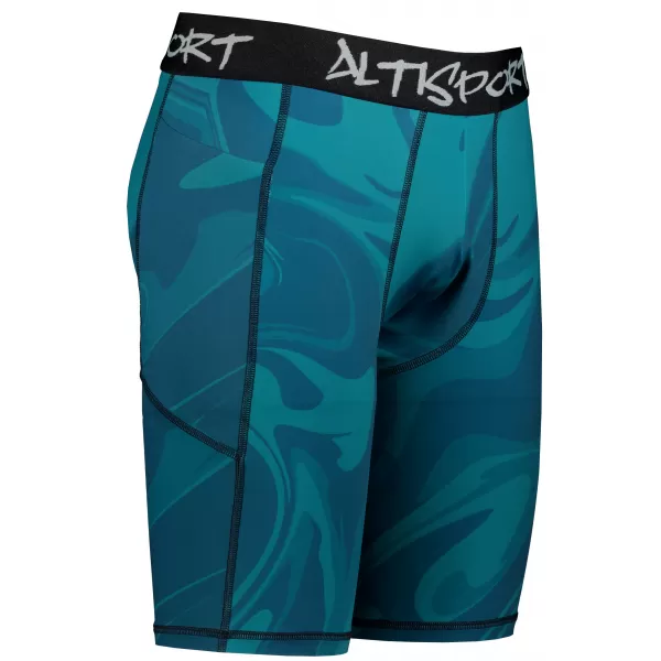  Muške sportske tajice iznad koljena premium ALTISPORT VOJ/ALM072LEG02 KEROZIN 