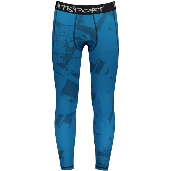  Muške duge premium sportske tajice ALTISPORT VOJ/ALM079LEG01 PLAVA 