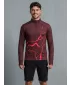 Muška sportska majica premium plus ALTISPORT VOJ/ALM073MI04 VINO-CRVENO