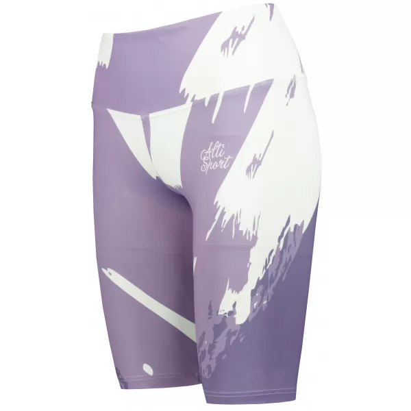  Ženske tajice iznad koljena premium ALTISPORT VOJ/ALW081LEG02 LJUBIČASTA 