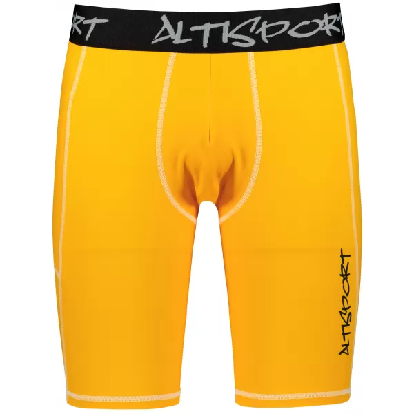  Muške sportske tajice iznad koljena premium ALTISPORT VOJ/ALM000LEG02 NARANČASTA 