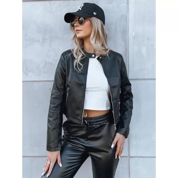  Ženska jakna DSTREET CHIC STYLE TY3897 CRNI 