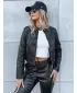Ženska jakna DSTREET CHIC STYLE TY3897 CRNI