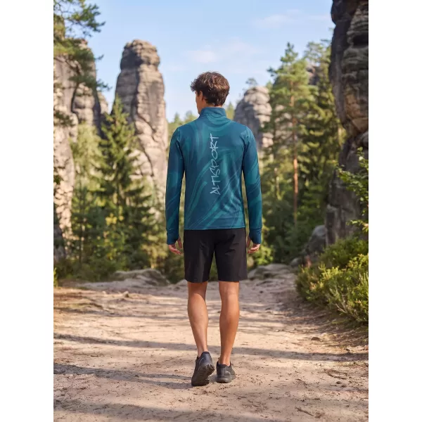  Muška sportska majica premium plus ALTISPORT VOJ/ALM072MI04 KEROZIN 