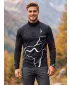 Muška sportska majica premium plus ALTISPORT VOJ/ALM073MI04 CRNA