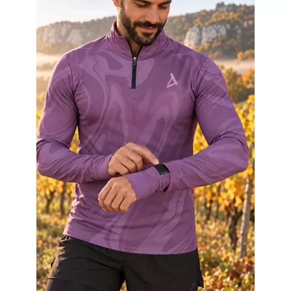  Muška sportska majica premium plus ALTISPORT VOJ/ALM072MI04 LJUBIČASTA 