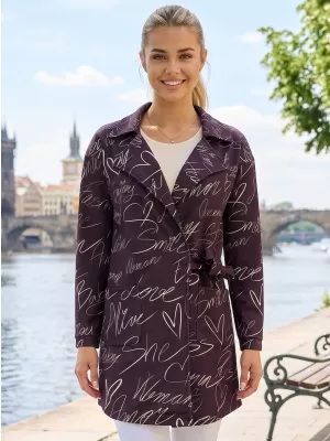 Ženska vrhunska trenirka ALTISPORT VOJ/ALW084MI05 RUDAČA