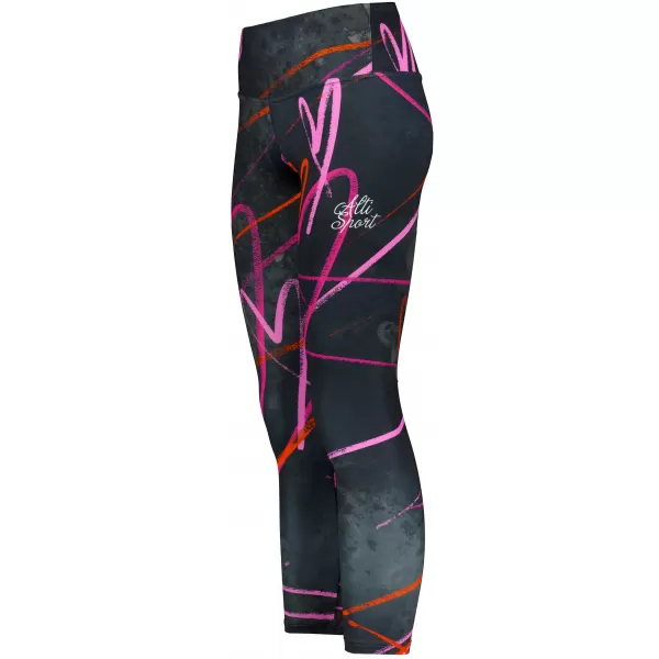  Ženske duge premium tajice ALTISPORT VOJ/ALW082LEG01 CRNA 