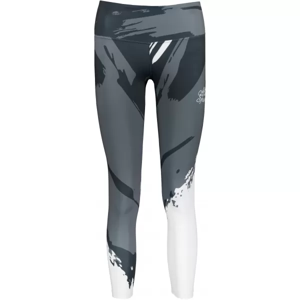  Ženske duge premium tajice ALTISPORT VOJ/ALW081LEG01 CRNO-SIVA 