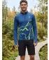 Muška sportska majica premium plus ALTISPORT VOJ/ALM073MI04 TAMNO-FLUO ŽUTA
