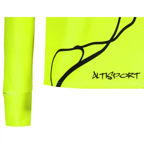  Muška sportska majica premium plus ALTISPORT VOJ/ALM073MI04 FLUO-ŽUTA 