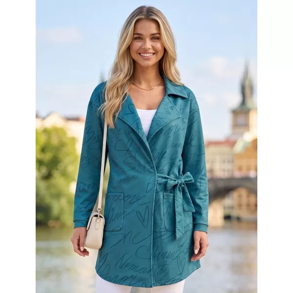  Ženska dukserica Premium torba ALTISPORT VOJ/ALW084MI05 ZELENA 