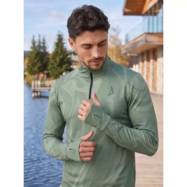  Muška sportska majica premium plus ALTISPORT VOJ/ALM072MI04 ZELENA 