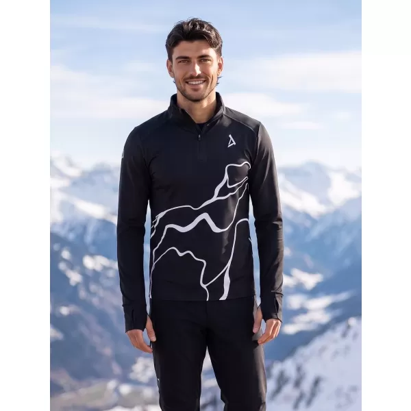  Muška sportska majica premium plus ALTISPORT VOJ/ALM073MI04 CRNA 