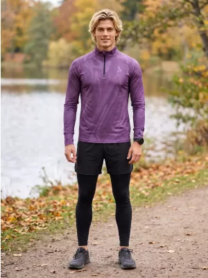 Muška sportska majica premium plus ALTISPORT VOJ/ALM072MI04 LJUBIČASTA