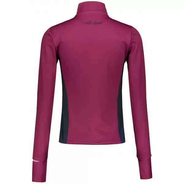  Ženska premium plus sportska majica ALTISPORT VOJ/ALW078MI04 VINO-CRVENO 