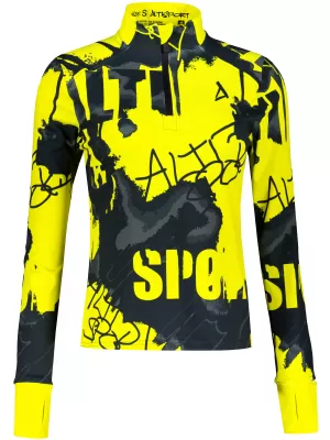 Ženska premium plus sportska majica ALTISPORT VOJ/ALW076MI04 FLUO-ŽUTA