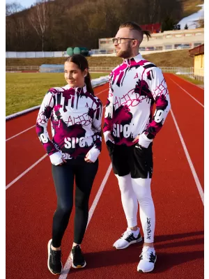 Ženska premium plus sportska majica ALTISPORT VOJ/ALW076MI04 BIJELO/VINO