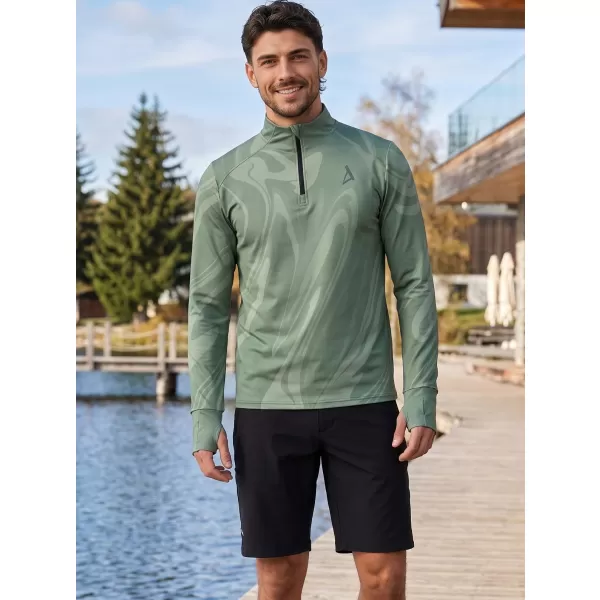  Muška sportska majica premium plus ALTISPORT VOJ/ALM072MI04 ZELENA 