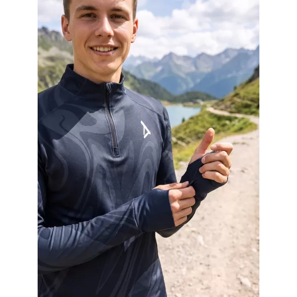  Muška sportska majica premium plus ALTISPORT VOJ/ALM072MI04 CRNA 