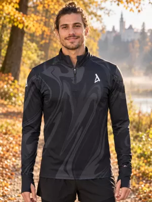 Muška sportska majica premium plus ALTISPORT VOJ/ALM072MI04 CRNA