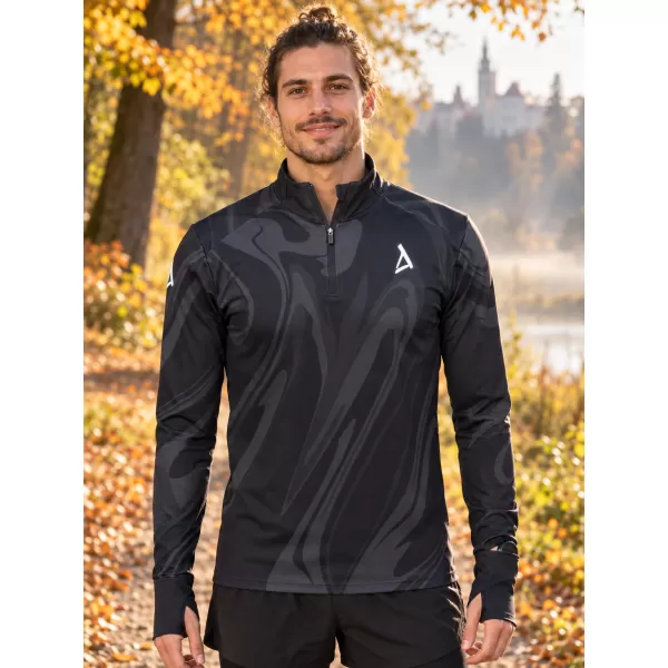  Muška sportska majica premium plus ALTISPORT VOJ/ALM072MI04 CRNA 
