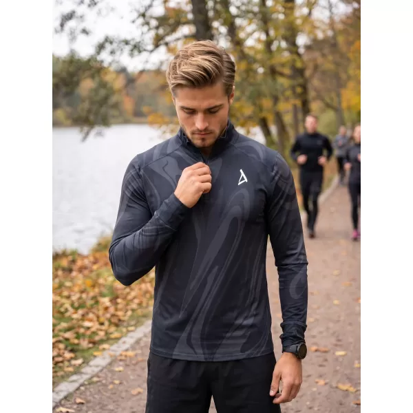  Muška sportska majica premium plus ALTISPORT VOJ/ALM072MI04 CRNA 