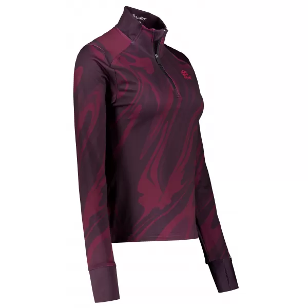  Ženska premium plus sportska majica ALTISPORT VOJ/ALW072MI04 VINO-CRVENO 