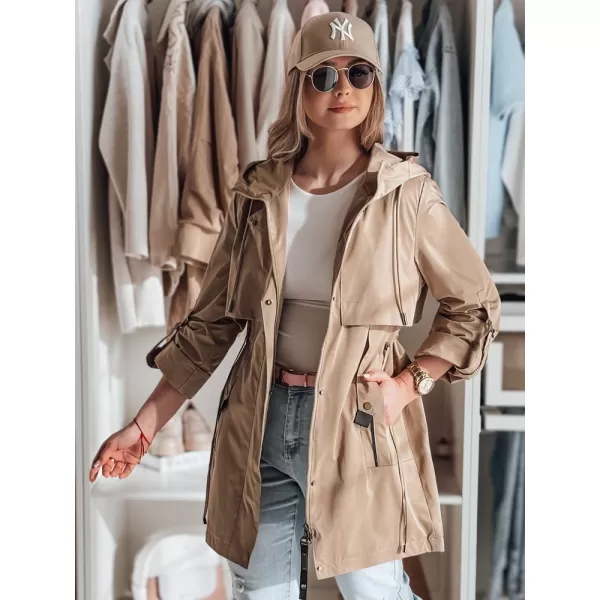  Ženska jakna DSTREET MODOVIA TY4813 KARAMELA 